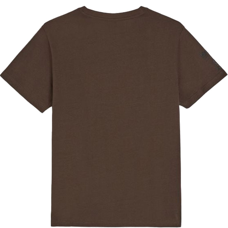 T-shirt marron Dakar LOGO SMR