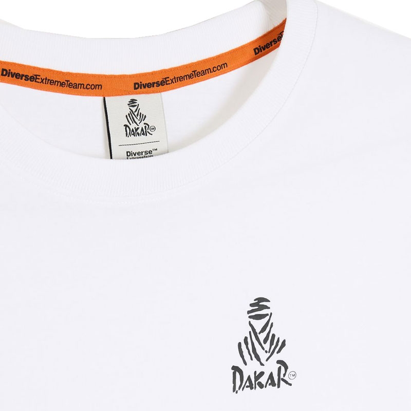 T-shirt blanc Dakar LOGO SM 256
