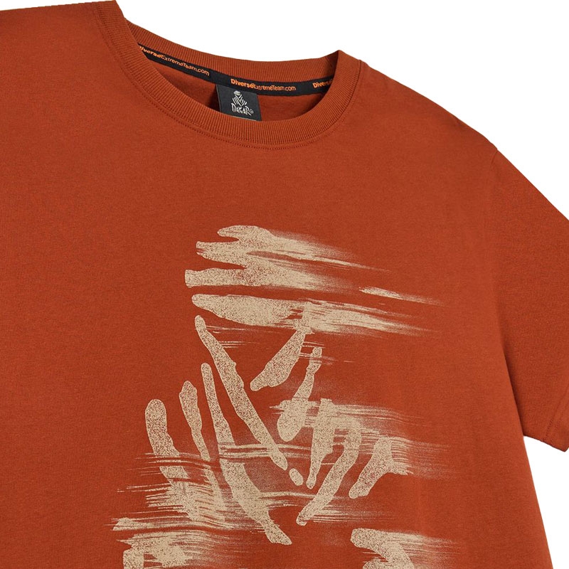 T-shirt brique Dakar DES 1225