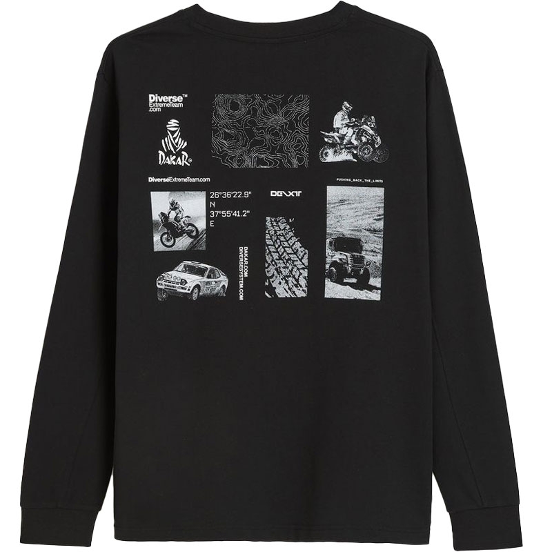 T-shirt Dakar VIP LG 0125 noir