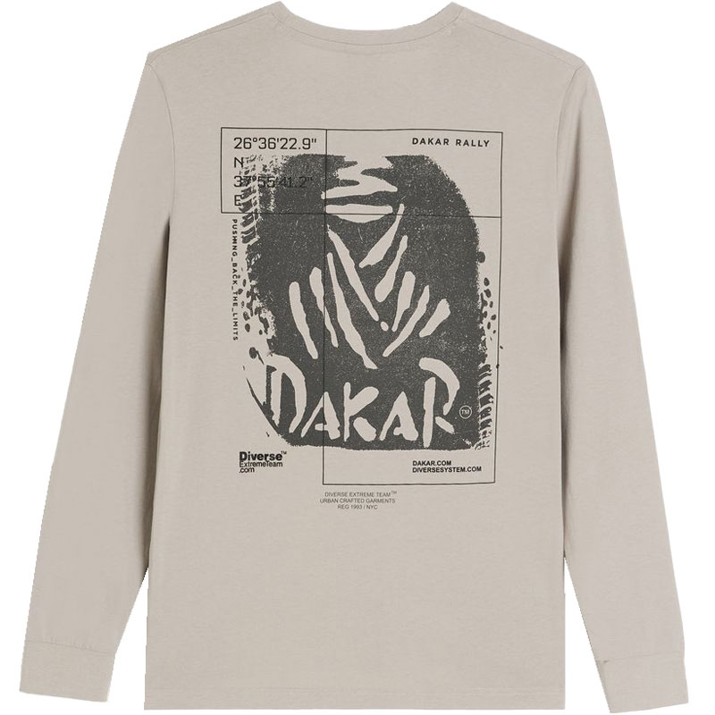 T-shirt gris clair Dakar VIP LG 0425