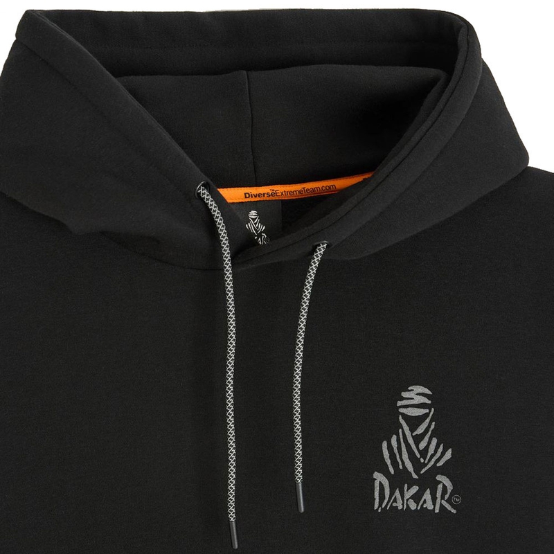 Sweat-shirt Dakar H25 noir