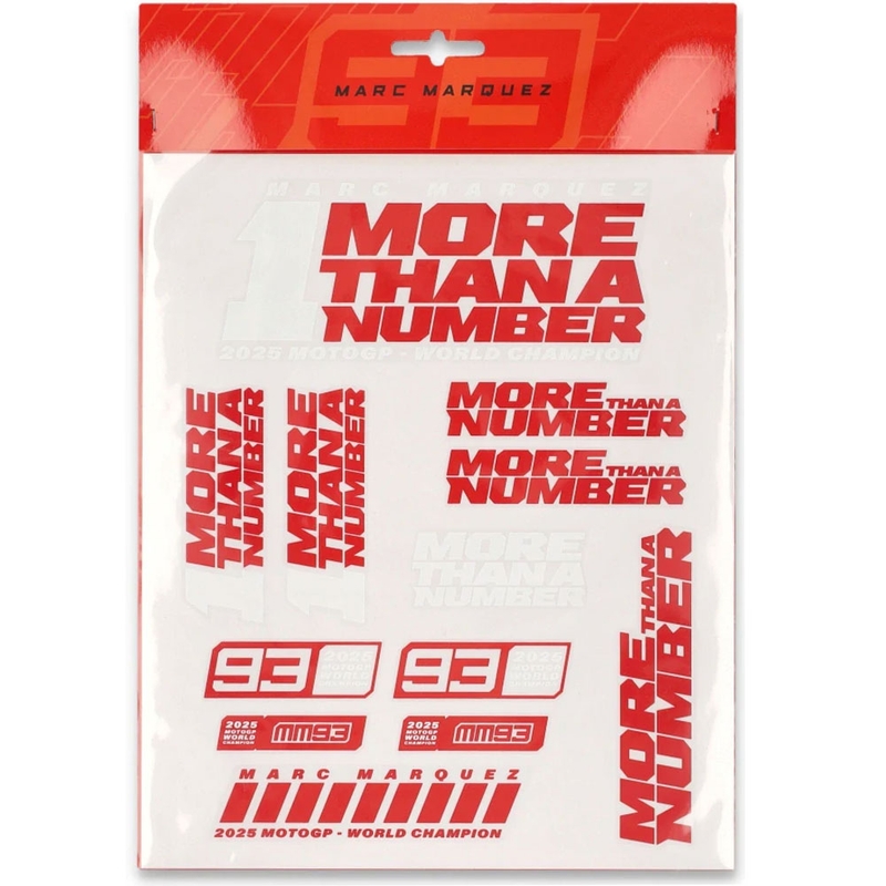 Kit d'autocollants Ducati MM93 (grand format)