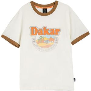 Tee-shirt Dakar DES VINT MOR blanc
