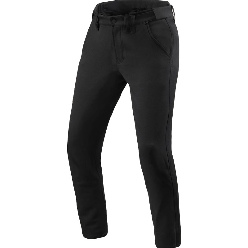 Pantalon de moto Revit Chino Mason Slim extra court noir