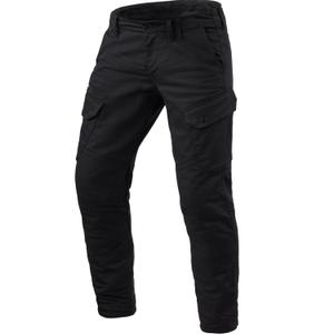 Jean de moto court extra court Revit Cargo 2 TF noir