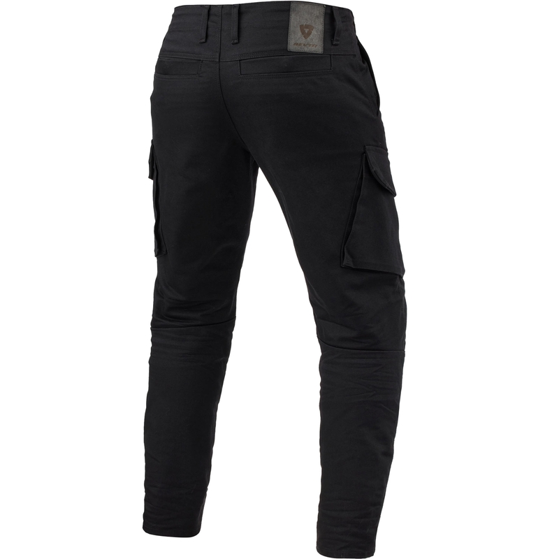 Jean de moto court extra court Revit Cargo 2 TF noir