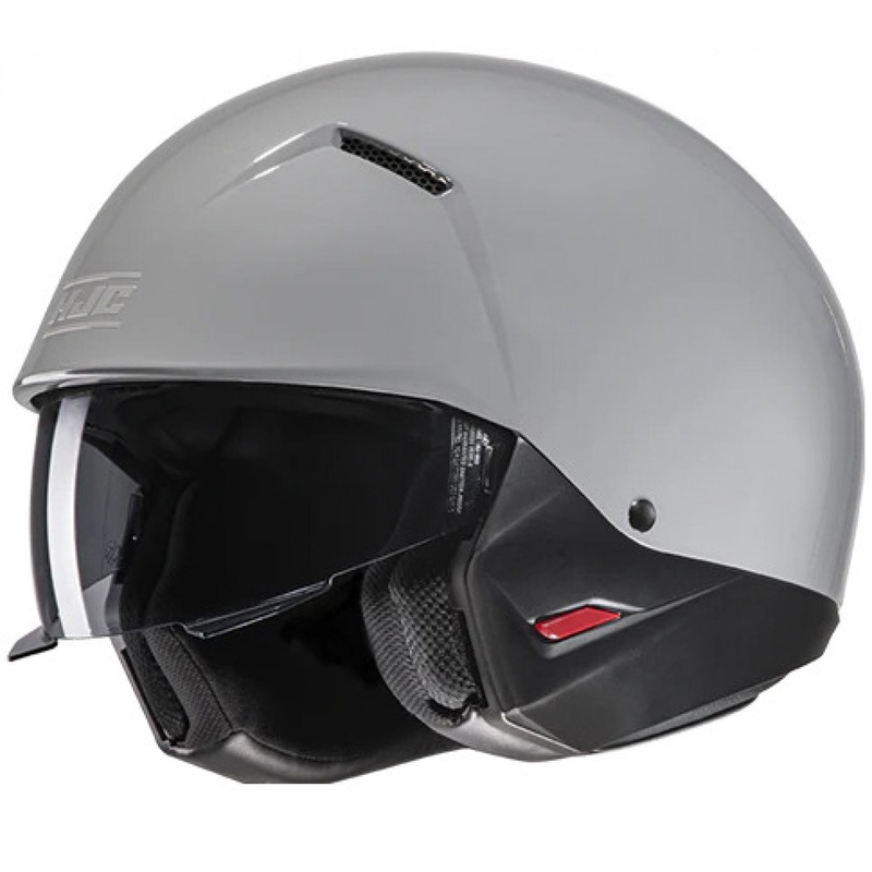 Casque jet avec visière HJC i20N Gris uni