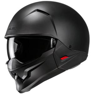 Casque jet avec visière HJC i20N Noir semi-mat