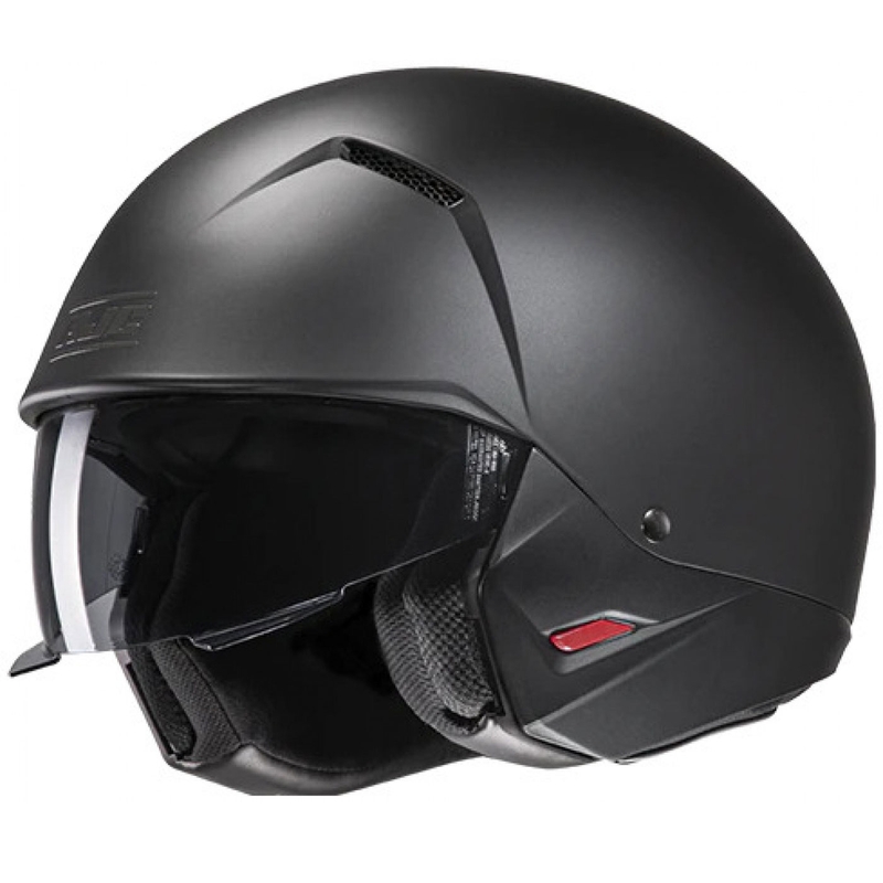 Casque jet avec visière HJC i20N Noir semi-mat