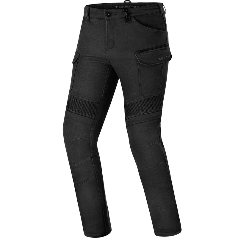 Pantalon de moto Shima Giro 3.0 allongé noir