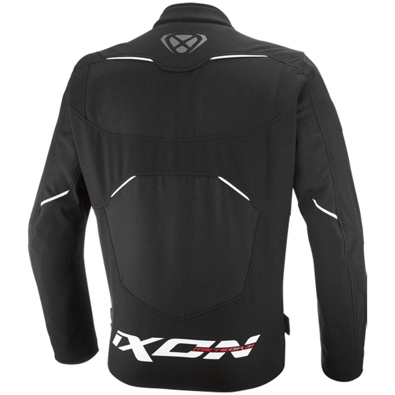 Blouson de moto IXON Meteor 31 noir et blanc