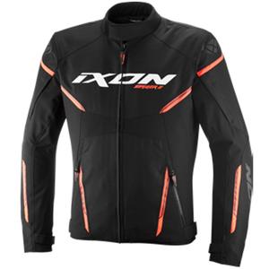 Blouson de moto IXON Striker 2 noir et orange