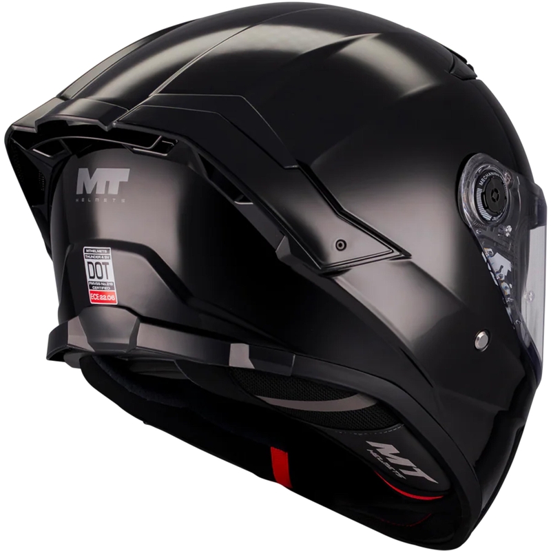 Casque intégral de moto MT Thunder 4 SV Pure A1 noir