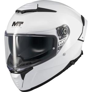 Casque intégral de moto MT Thunder 4 SV Pure A0 blanc
