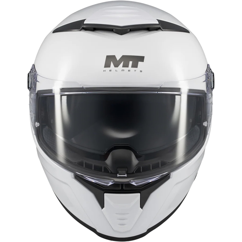 Casque intégral de moto MT Thunder 4 SV Pure A0 blanc
