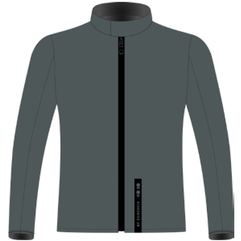 Blouson de moto IXON Ostro noir-rouge fluo
