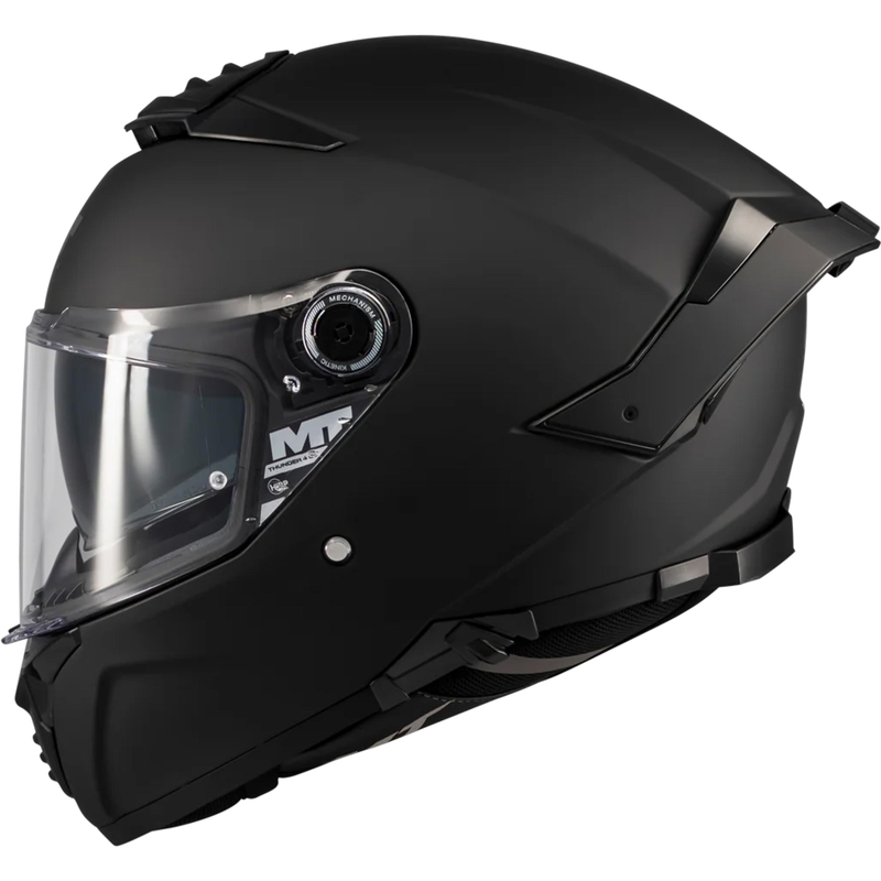 Casque intégral de moto MT Thunder 4 SV Pure A1 noir mat