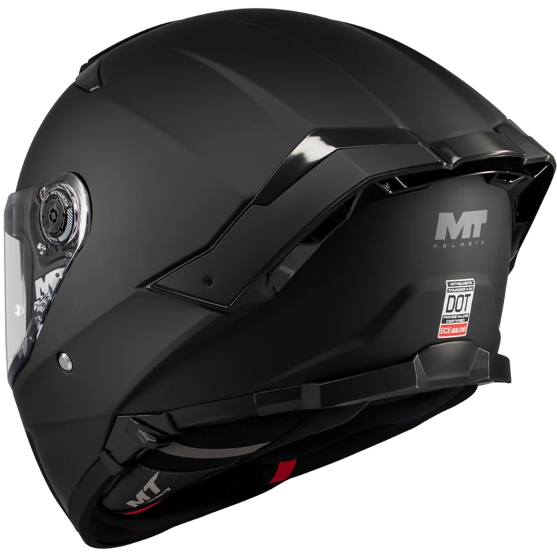 Casque intégral de moto MT Thunder 4 SV Pure A1 noir mat