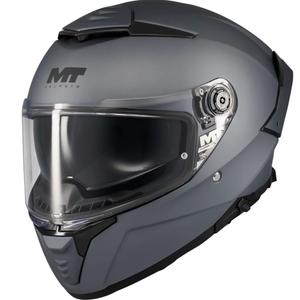 Casque intégral de moto MT Thunder 4 SV Pure A2 gris mat