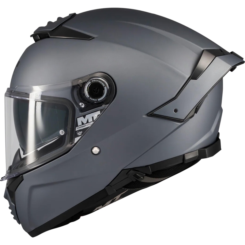 Casque intégral de moto MT Thunder 4 SV Pure A2 gris mat