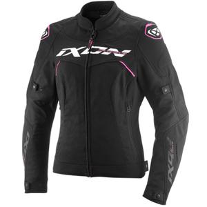 Veste de moto pour femme IXON Meteor 31 Lady noir-blanc-rose