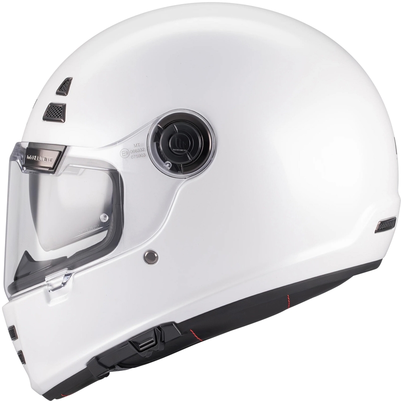 Casque intégral de moto MT Jarama SV Pure A0 blanc