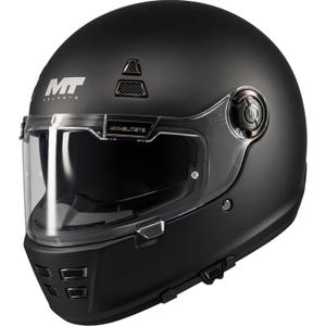 Casque intégral de moto MT Jarama SV Pure A1 noir mat