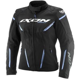 Veste de moto pour femme IXON Striker 2 Lady noir-lavande