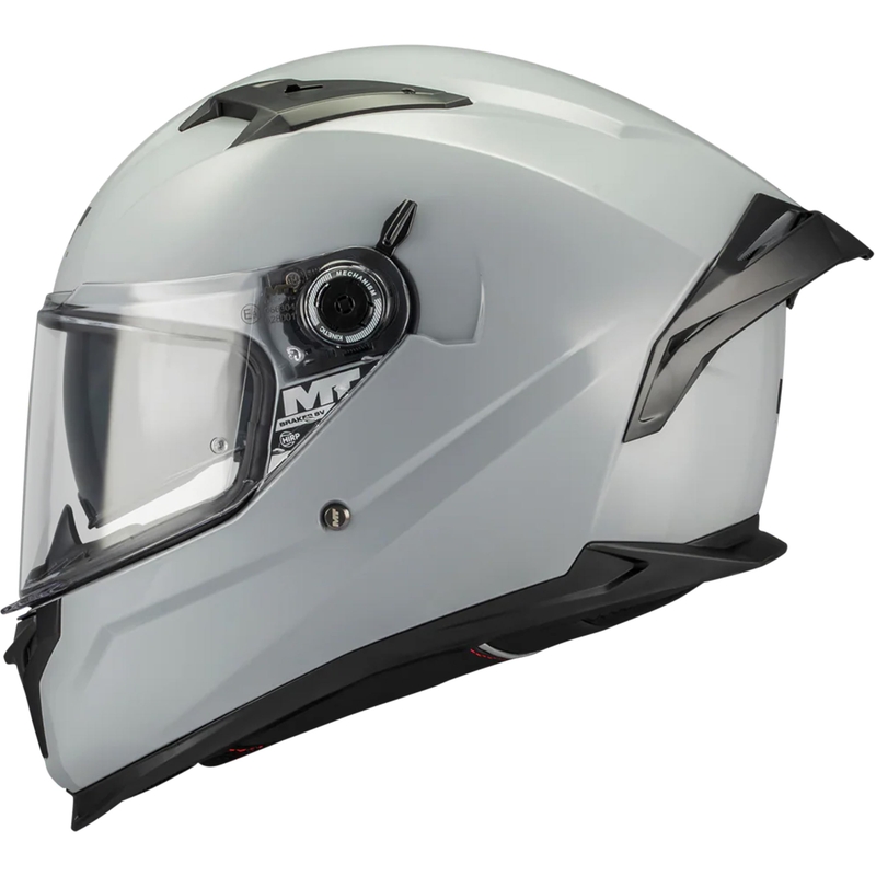 Casque moto intégral MT Braker SV Pure A12 gris