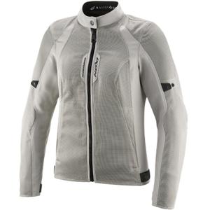 Veste de moto pour femme IXON Shadow Lady gris-beige
