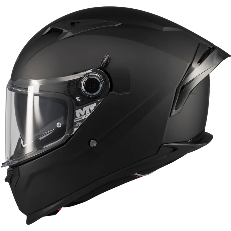 Casque moto intégral MT Braker SV Pure A1 noir mat