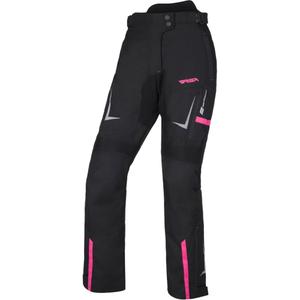 Pantalon moto femme RSA EXO 2 noir-rose