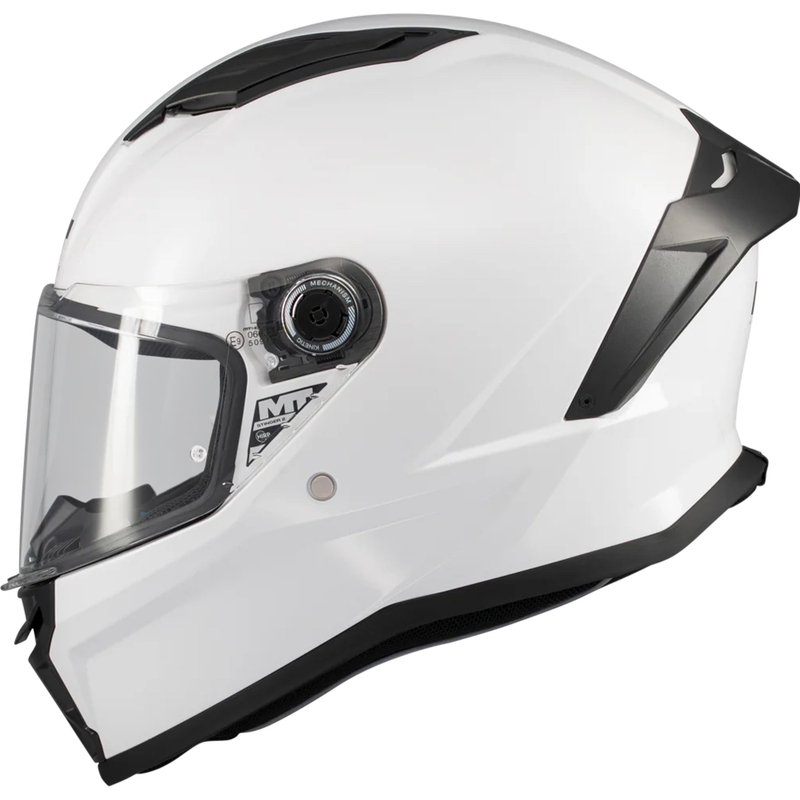 Casque intégral de moto MT Stinger 2 Pure A0 blanc
