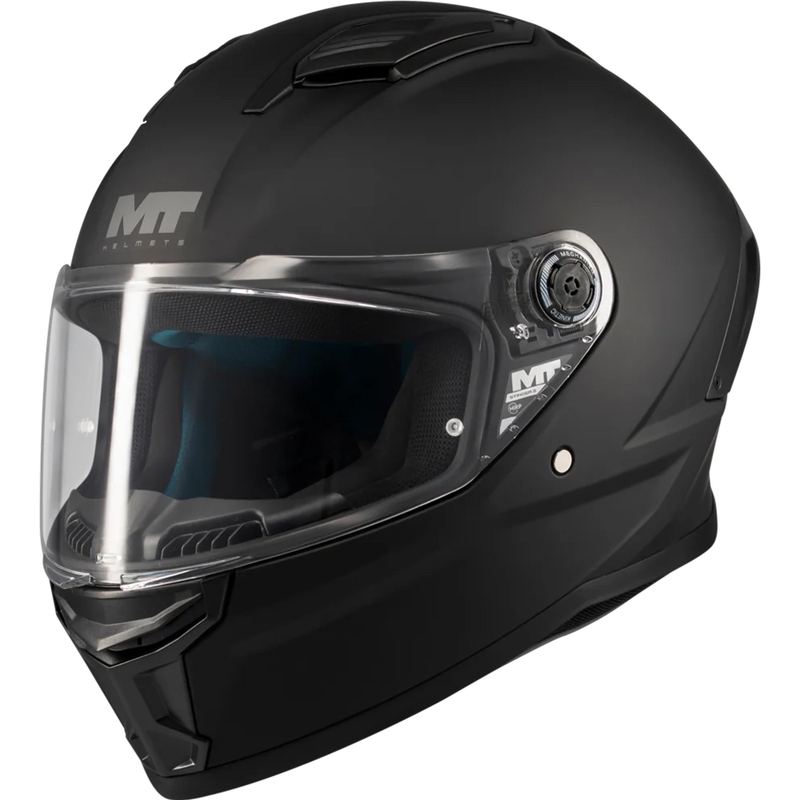 Casque intégral de moto MT Stinger 2 Pure A1 noir mat