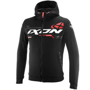 Blouson de moto IXON Touchdown Ultra noir-blanc-rouge