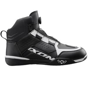 Bottes de moto IXON Vyper WP noir et blanc