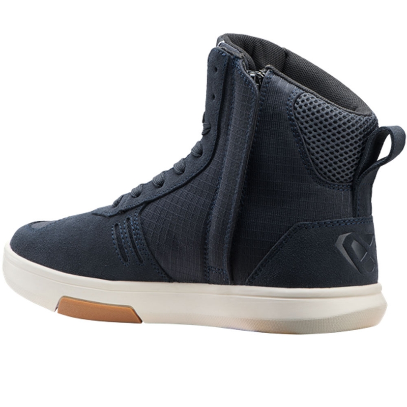 Bottes de moto pour femmes IXON Ghost Air bleues