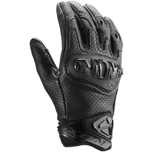 Gants de moto en cuir IXON Mirage noirs