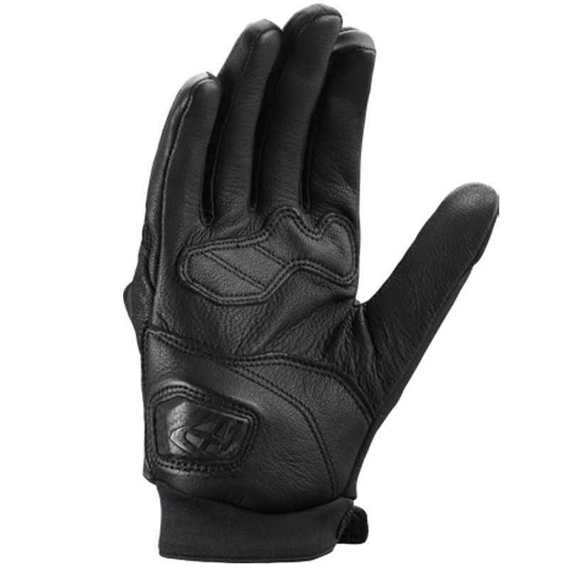 Gants de moto IXON Rise Air 2 noir et jaune fluo