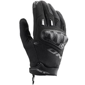 Gants de moto IXON Rise TX noir et blanc