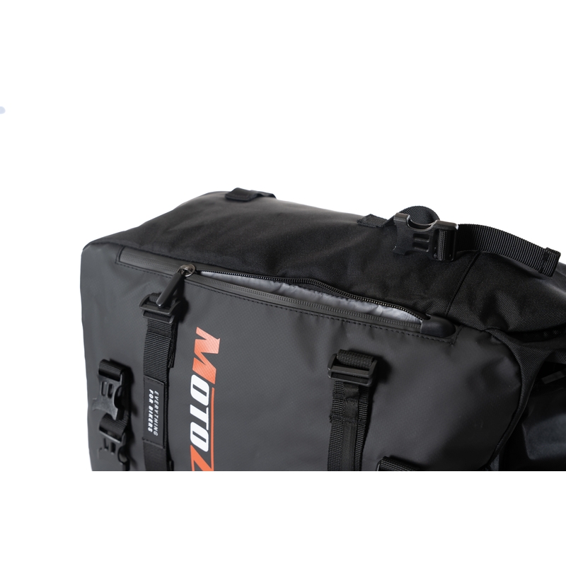 Sacoche étanche pour moto MotoZem DryBag noire 27,5 l