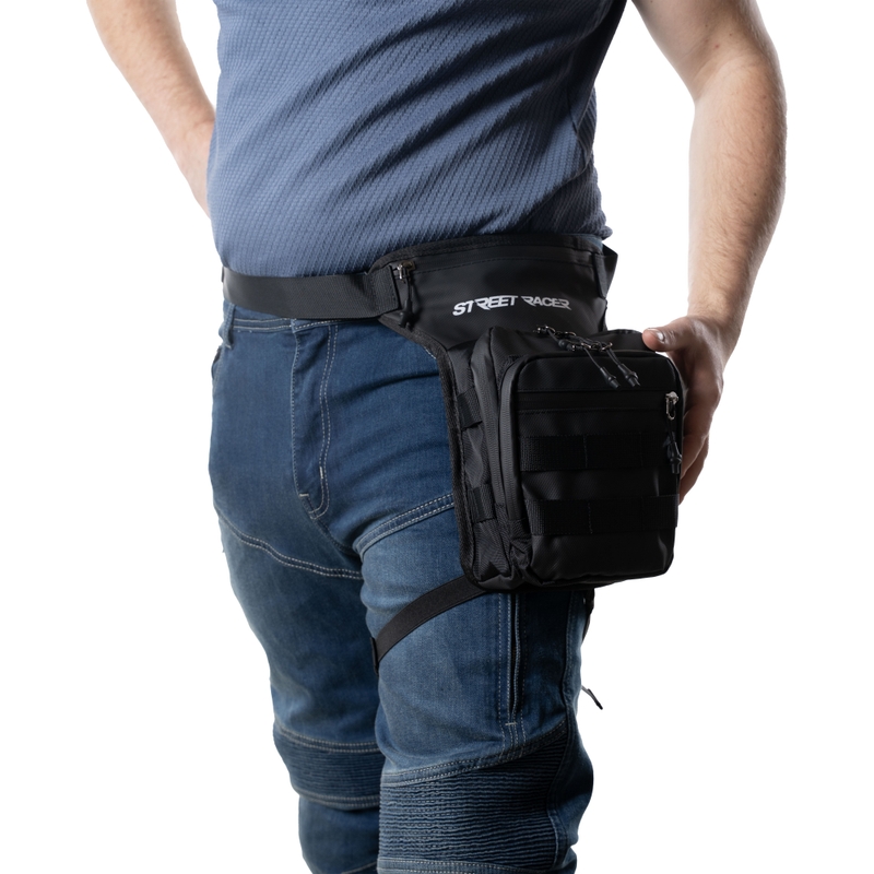 Sacoche de cuisse Street Racer Embrace noire 5 l