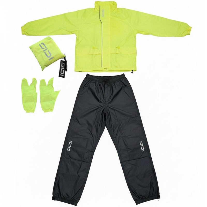 Imperméable de moto SiDi Tempora jaune fluo-noir
