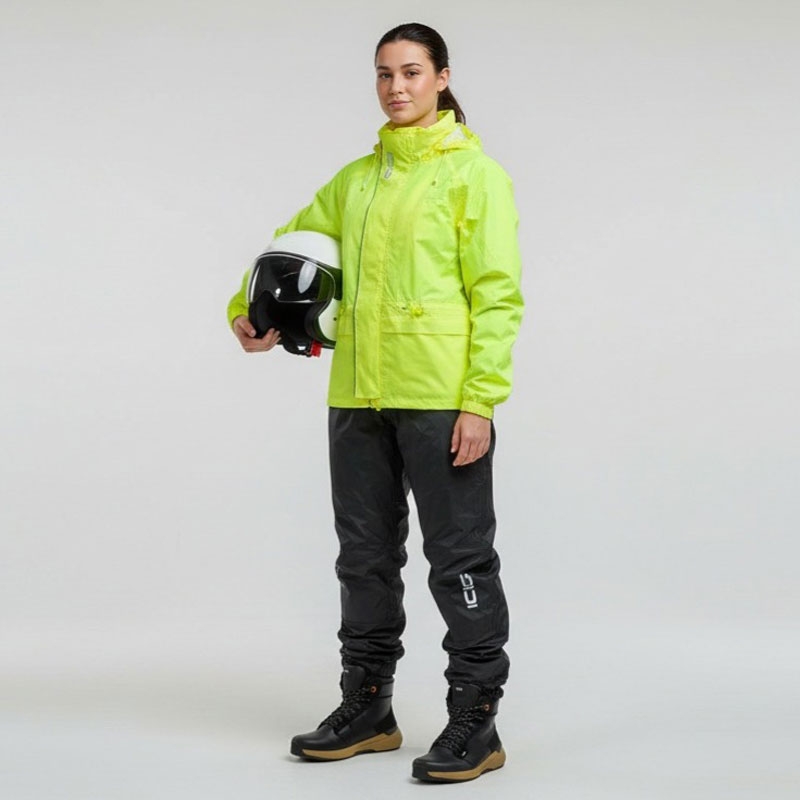 Imperméable de moto SiDi Tempora jaune fluo-noir