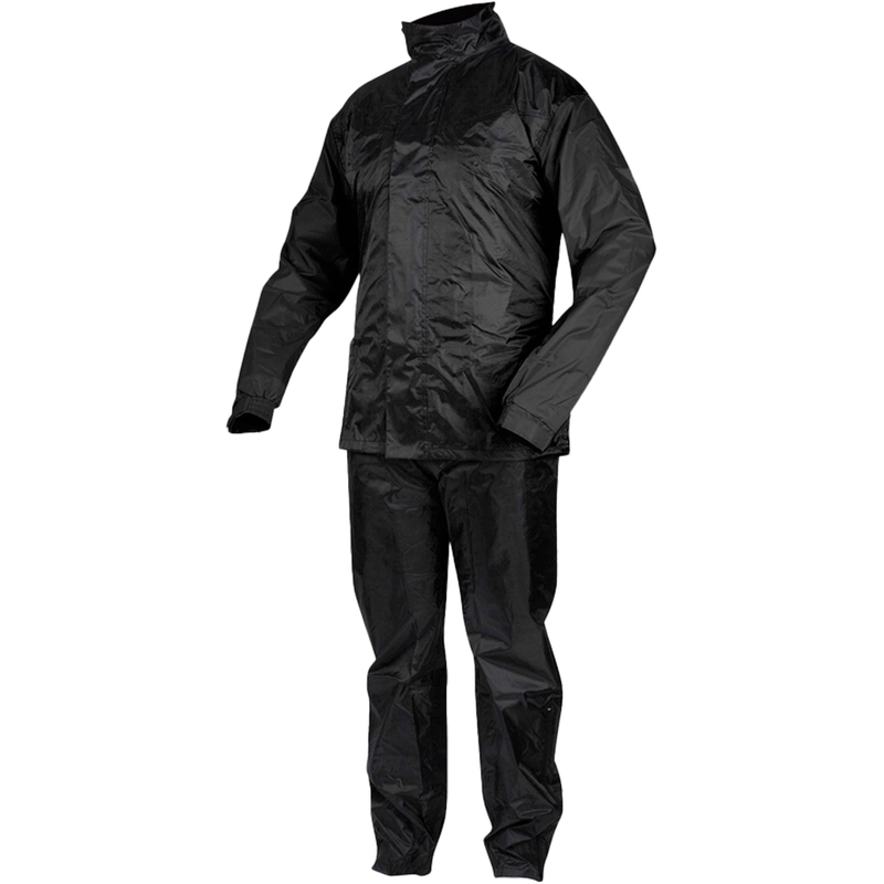 Veste de moto noire Rebelhorn Rain