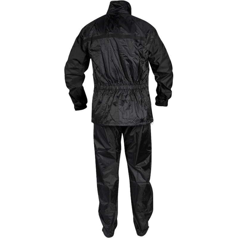 Veste de moto noire Rebelhorn Rain