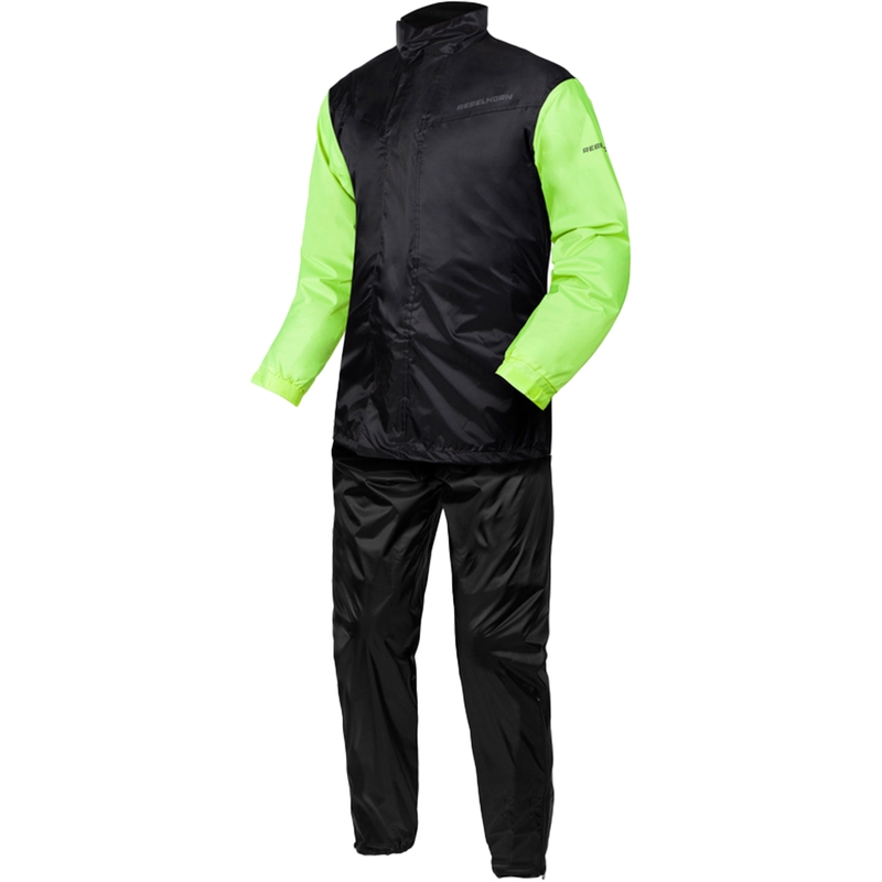 Veste de pluie Rebelhorn Rain jaune fluo pour moto