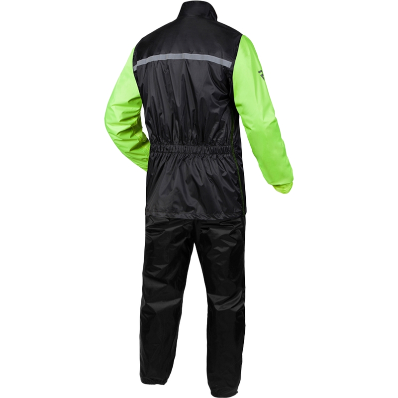 Veste de pluie Rebelhorn Rain jaune fluo pour moto