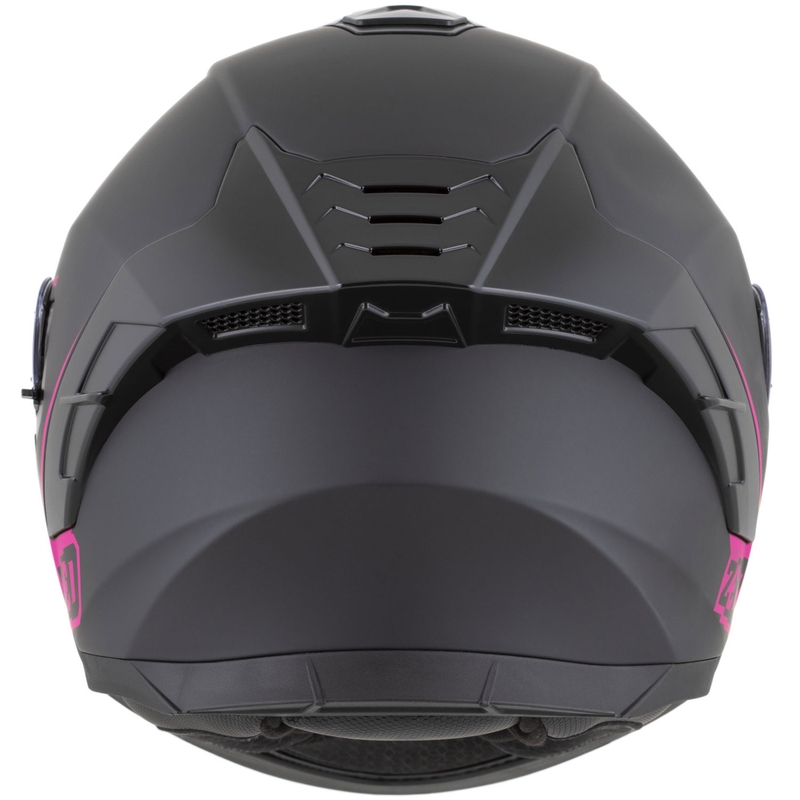 Casque intégral de moto ZED K40 noir mat-rose